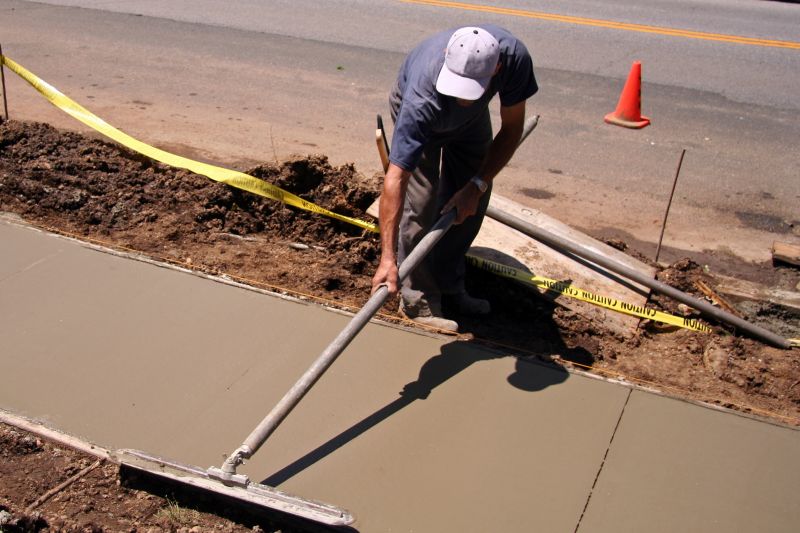 Concrete Walkway Installation